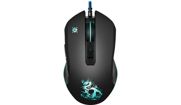 Мишка Defender Sky Dragon GM-090L, 6кн., 3200dpi, (+килимок) підсвітка