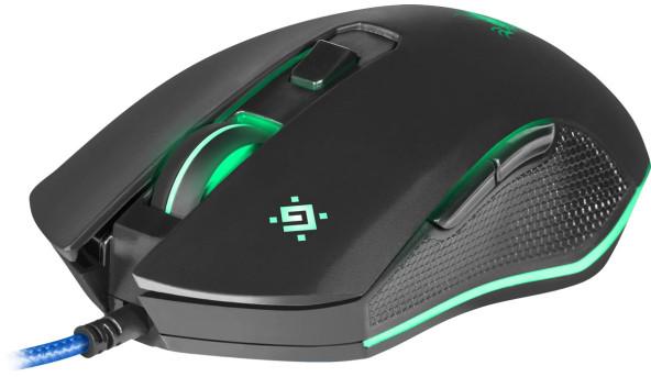 Мишка Defender Sky Dragon GM-090L, 6кн., 3200dpi, (+килимок) підсвітка - 565144