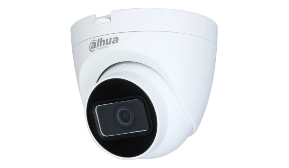 HD-CVI відеокамера купольна Dahua DH-HAC-HDW1200TQP (3.6) White