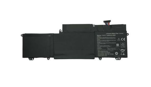 Аккумуляторная батарея для ноутбука Asus C31N1806 VivoBook U38N-C4004H 7.4V Black 7800mAh OEM