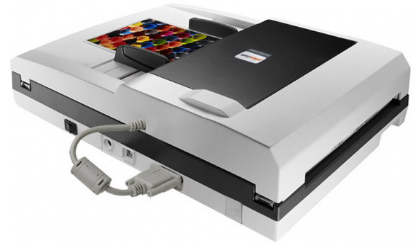 Сканер А4 Plustek SmartOffice PL4080 (1200 dpi, 48 bit, 40 стор/хв,LED, DADF, планшетний, потоковий)