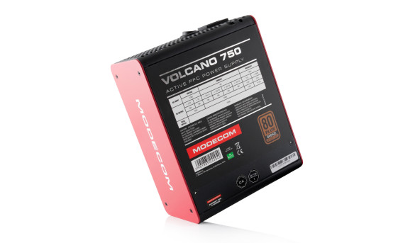 БЖ 750W Modecom VOLCANO 750 BRONZE, 120mm, MODULAR, 80+ Bronze, Retail Box - 565284