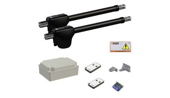 Автоматика для распашных ворот Roger Technology KIT MONOS4/GO "Brushless" mini комплект - 565404
