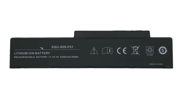Акумулятор для ноутбука Fujitsu-Siemens SQU-809 11.1 В Black 5200 мАг OEM