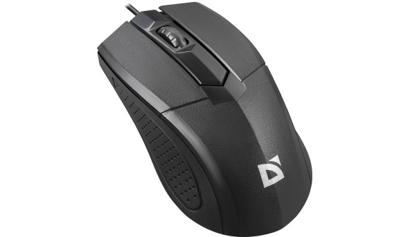 Мишка Defender Optimum MB-270, 3кн., 1000dpi, чорна - 565668