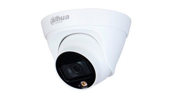 IP-відеокамера купольна Dahua DH-IPC-HDW1239T1-LED-S5 (2.8) White