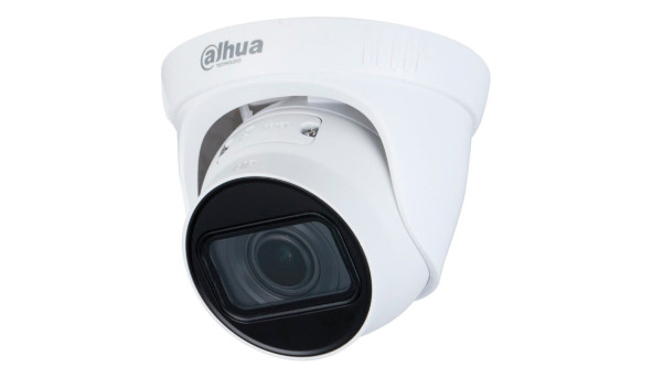 IP-відеокамера купольна Dahua DH-IPC-HDW1230T1-ZS-S5 (2.8-12) White