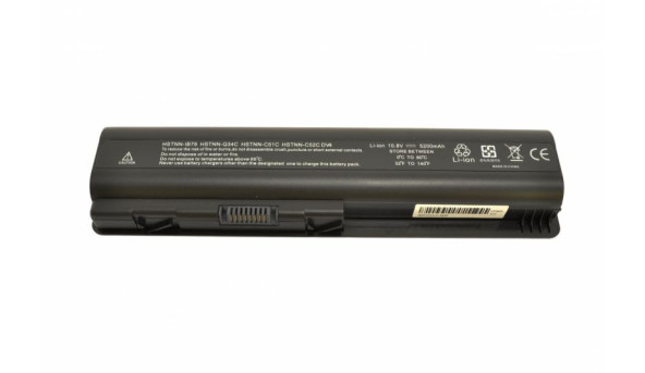 Акумулятор для ноутбука HP Compaq HSTNN-IB79 Pavilion DV6 10.8 В Black 5200 мАг OEM