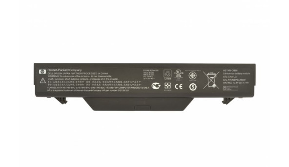 Аккумуляторная батарея для ноутбука HP Compaq HSTNN-IB89 ProBook 4510s 10.8V Black 4400mAh Orig