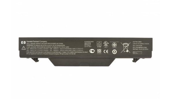 Аккумуляторная батарея для ноутбука HP Compaq HSTNN-IB89 ProBook 4510s 14.4V Black 4400mAh Orig