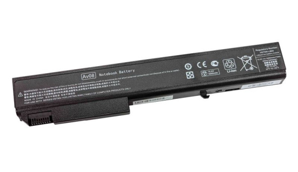 Акумулятор для ноутбука HP Compaq HSTNN-OB60 EliteBook 8730W 14.4 В Black 5200 мАг OEM