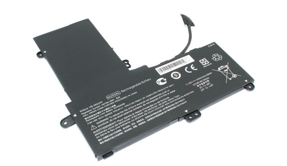 Аккумуляторная батарея для ноутбука HP Compaq HSTNN-UB6V Pavilion x360 11-u000 11.55V Black 3400mAh OEM
