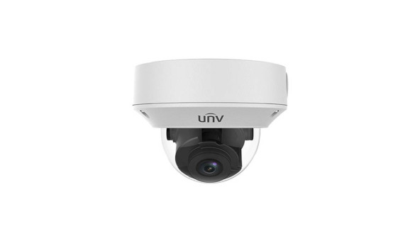IP-відеокамера купольна Uniview IPC3234SS-DZK White