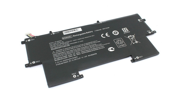 Аккумуляторная батарея для ноутбука HP HSTNN-I73C EliteBook Folio G1 V1C37EA 7.7V Black 4200mAh OEM