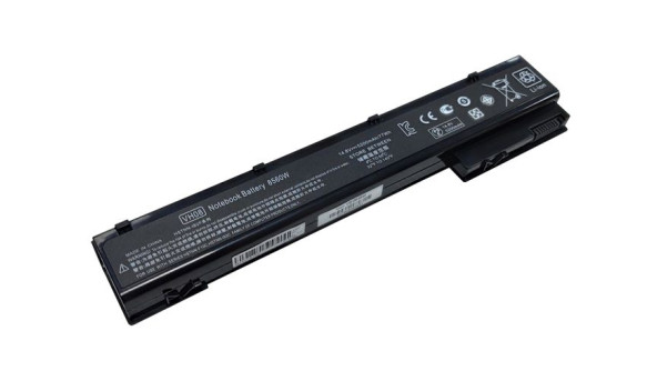 Акумулятор для ноутбука HP HSTNN-IB2P 8560W 14.8 В Black 5200 мАг OEM