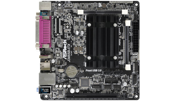 ASRock J3455B-ITX/REF(Intel Quad-Core 2.3GHz, 2xDDR3 SoDIMM, VGA/HDMI, 1*PCIe, 2xSATAIII, mini ITX)