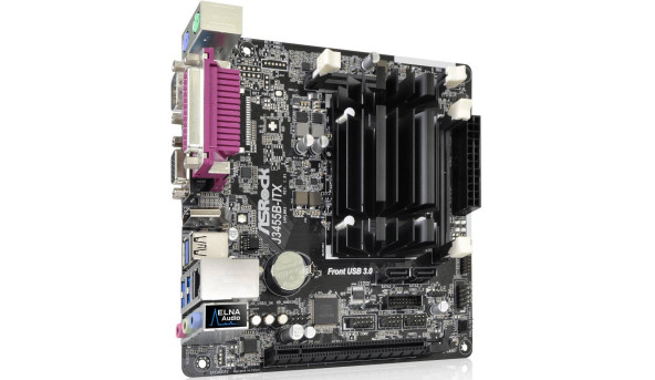 ASRock J3455B-ITX/REF(Intel Quad-Core 2.3GHz, 2xDDR3 SoDIMM, VGA/HDMI, 1*PCIe, 2xSATAIII, mini ITX)