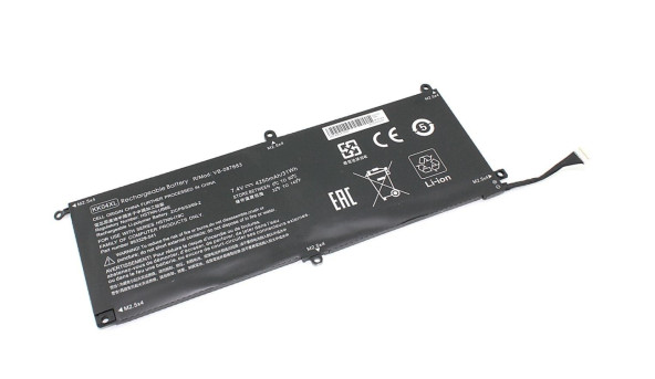 Аккумуляторная батарея для ноутбука HP KK04XL Pro Tablet x2 612 G1 7.4V Black 4250mAh OEM