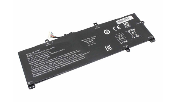 Аккумуляторная батарея для ноутбука HP MM02XL 13-AN0000TU 7.4V Black 4800mAh