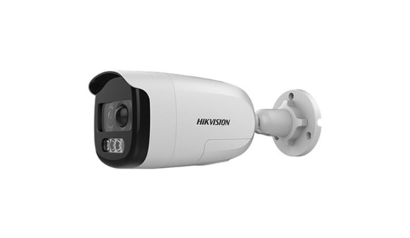 HD-TVI відеокамера циліндрична Hikvision DS-2CE12DFT-PIRXOF (3.6) White