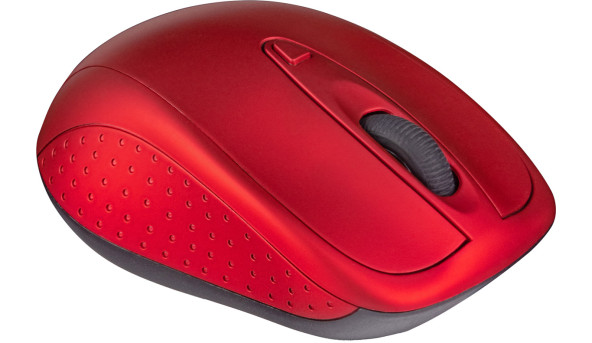 Мишка Modecom MC-WM4.1, бездротова, 3кн., 1600dpi, нано ресівер, червона - 566329