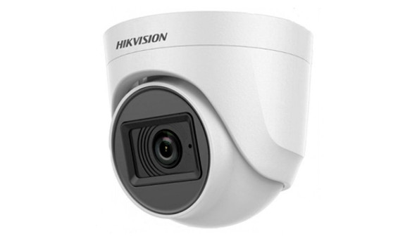 HD-TVI відеокамера купольна Hikvision Turbo DS-2CE76D0T-ITPFS (2.8) White