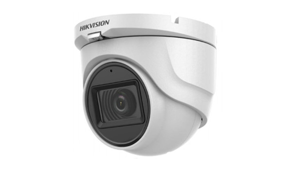 HD-TVI відеокамера купольна Hikvision Turbo DS-2CE76D0T-ITMFS (2.8) White