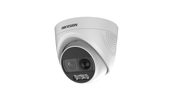 Купольна відеокамера Hikvision Turbo HD DS-2CE72DFT-PIRXOF (3.6) White
