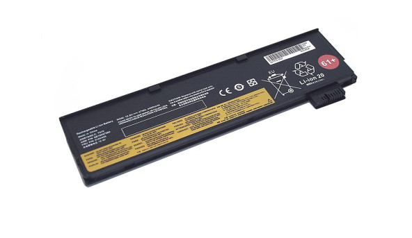 Аккумуляторная батарея для ноутбука Lenovo 01AV427 ThinkPad T570 10.8V Black 5200mAh OEM
