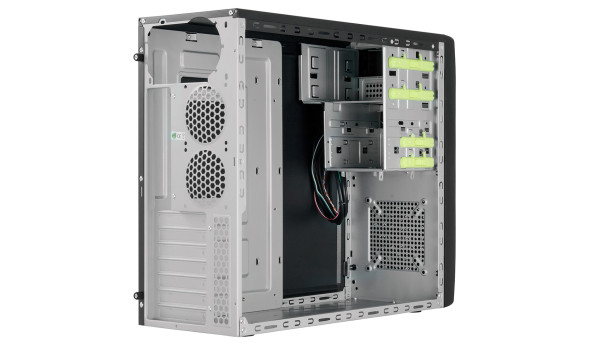 Корпус Chieftec MESH CG-04B-OP ATX, без БЖ, Black - 566384