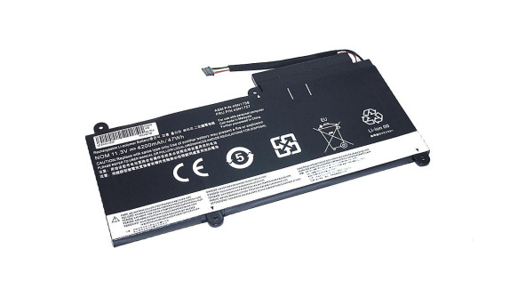 Аккумуляторная батарея для ноутбука Lenovo 45N1754 Thinkpad E450 11.3V Black 4200mAh OEM