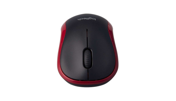 Мишка Logitech M185 бездротова, Red - 566488