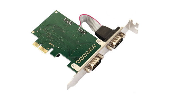 PCI-E Контролер 2xCOM (RS232), WCH CH382L, RTL