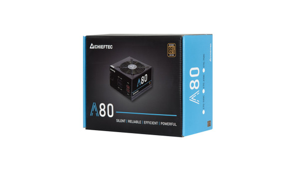БЖ 650W Chieftec A-80 CTG-650C, 120mm, >85%, Modular, Retail Box - 566748