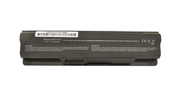 Аккумуляторная батарея для ноутбука MSI BTY-S14 GE Series 11.1V Black 5200mAh OEM