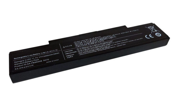 Аккумуляторная батарея для ноутбука Samsung AA-PB9NS6B R470 11.1V Black 5200mAh OEM