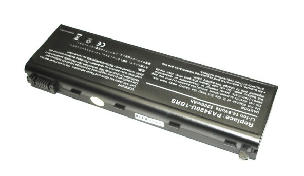 Аккумуляторная батарея для ноутбука Toshiba PA3450U Satellite L30 14.8V Black 5200mAh OEM