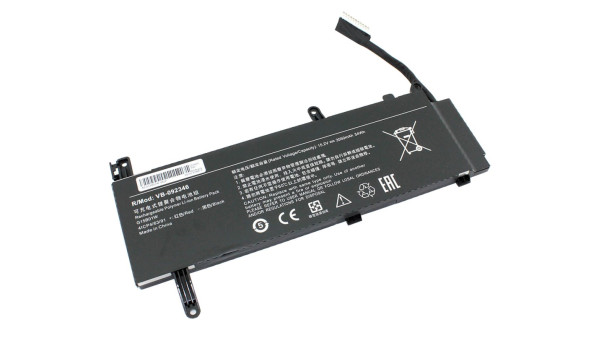 Аккумуляторная батарея для ноутбука Xiaomi G15B01W Gaming Laptop 7300HQ 15.2V Black 3550mAh OEM