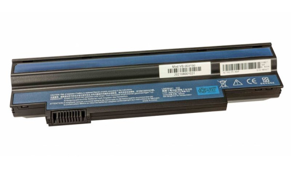 Усиленная аккумуляторная батарея для ноутбука Acer UM09H31 Aspire one 532H series 10.8V Black 7800mAh OEM