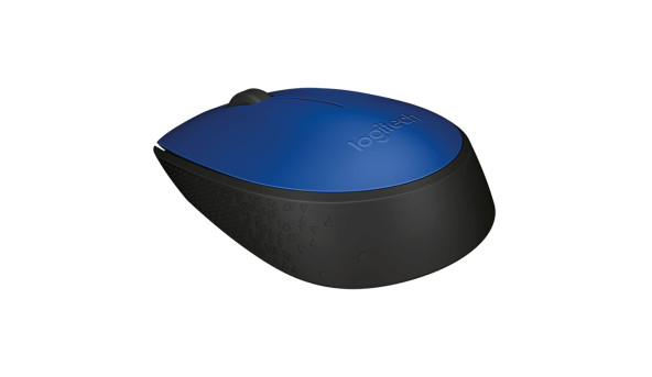 Мишка Logitech M171 бездротова, блакитна з чорним - 567017