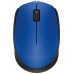 Мишка Logitech M171 бездротова, блакитна з чорним