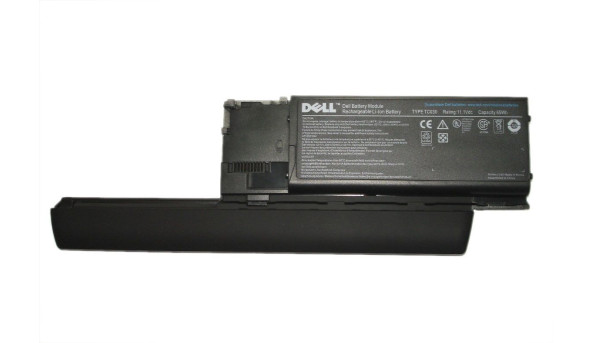 Усиленная аккумуляторная батарея для ноутбука Dell PC764 Latitude D620 11.1V Silver 7200mAh OEM
