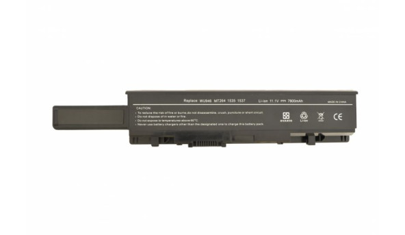 Усиленная аккумуляторная батарея для ноутбука Dell WU946 Studio 1555 11.1V Black 7800mAh OEM
