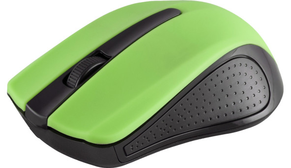 Мишка Modecom MC-WM9, бездротова, 2кн., 1200dpi, нано ресівер чорна-зелена - 567056