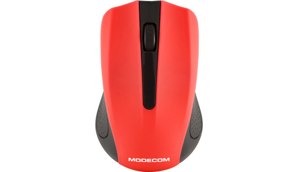 Мишка  Modecom MC-WM9, бездротова, 2кн., 1200dpi, нано ресівер чорно-червона
