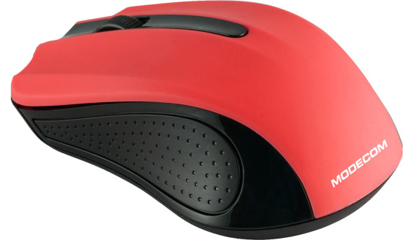 Мишка Modecom MC-WM9, бездротова, 2кн., 1200dpi, нано ресівер чорно-червона - 567060