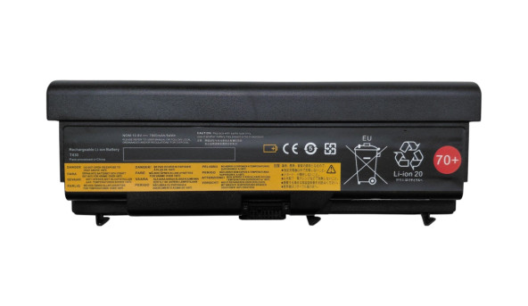 Посилений акумулятор для ноутбука Lenovo 42T4235 ThinkPad T430 10.8 В Black 7200 мАг OEM