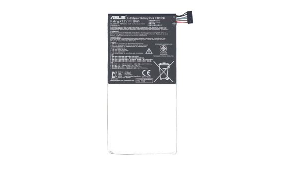 Акумулятор для планшета Asus C11P1308 TF501 3.7V White 4170mAh Orig