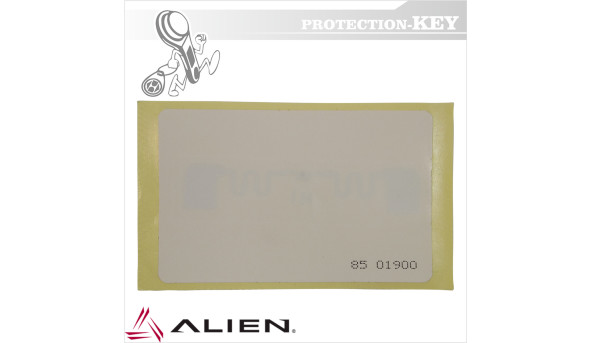 Самоклейка з кодом Alien H3 UHF