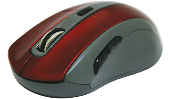 Мишка Defender Accura MM-965, бездротова, 6 кн. до 1600 dpi, червона - 567188